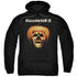 HALLOWEEN II/PUMPKIN SHELL - ADULT PULLOVER HOODIE - BLACK