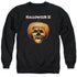 HALLOWEEN II/PUMPKIN SHELL - ADULT CREWNECK SWEATSHIRT - BLACK