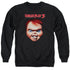 CHILDS PLAY 3/CHUCKY - ADULT CREWNECK SWEATSHIRT - BLACK