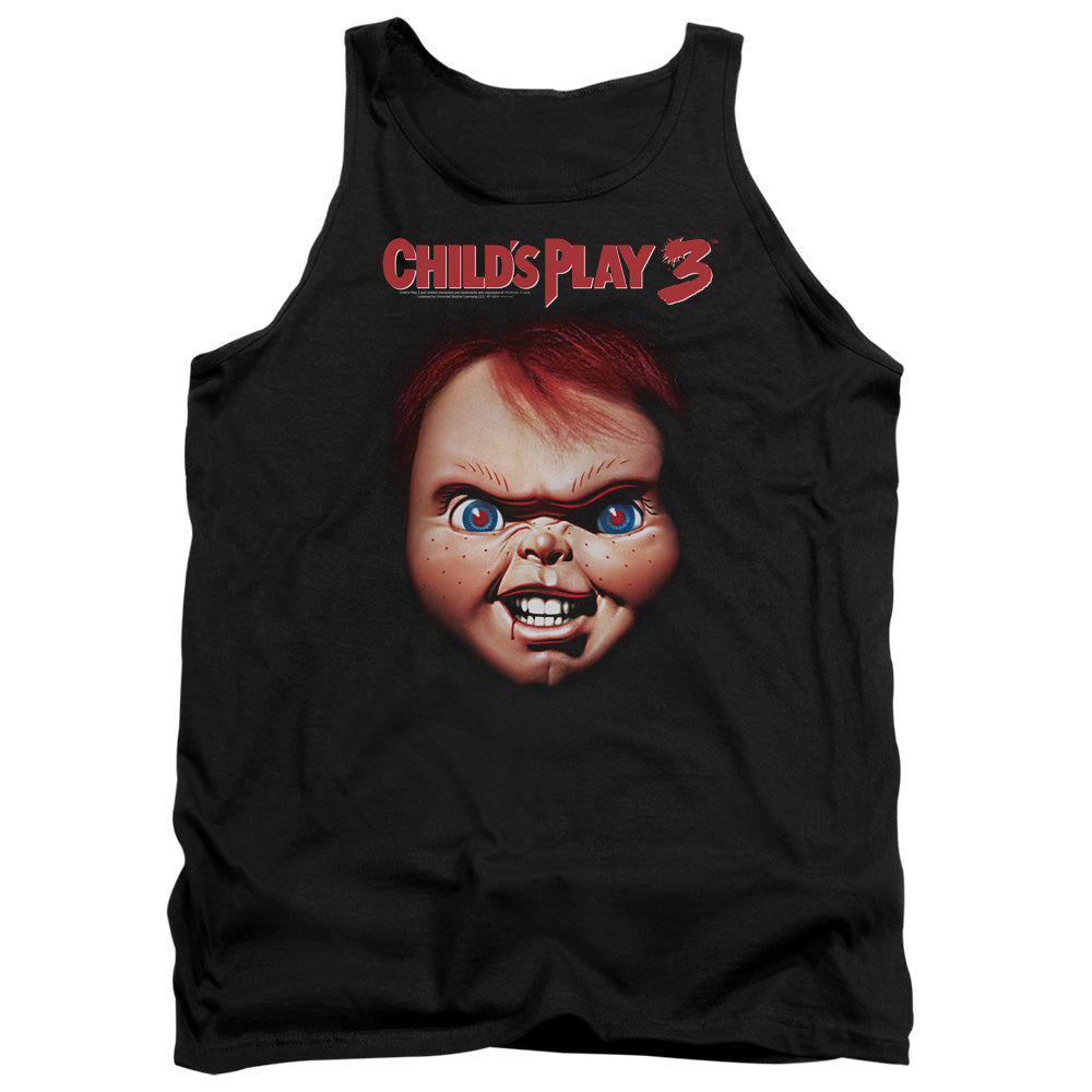 CHILDS PLAY 3/CHUCKY - ADULT TANK - BLACK