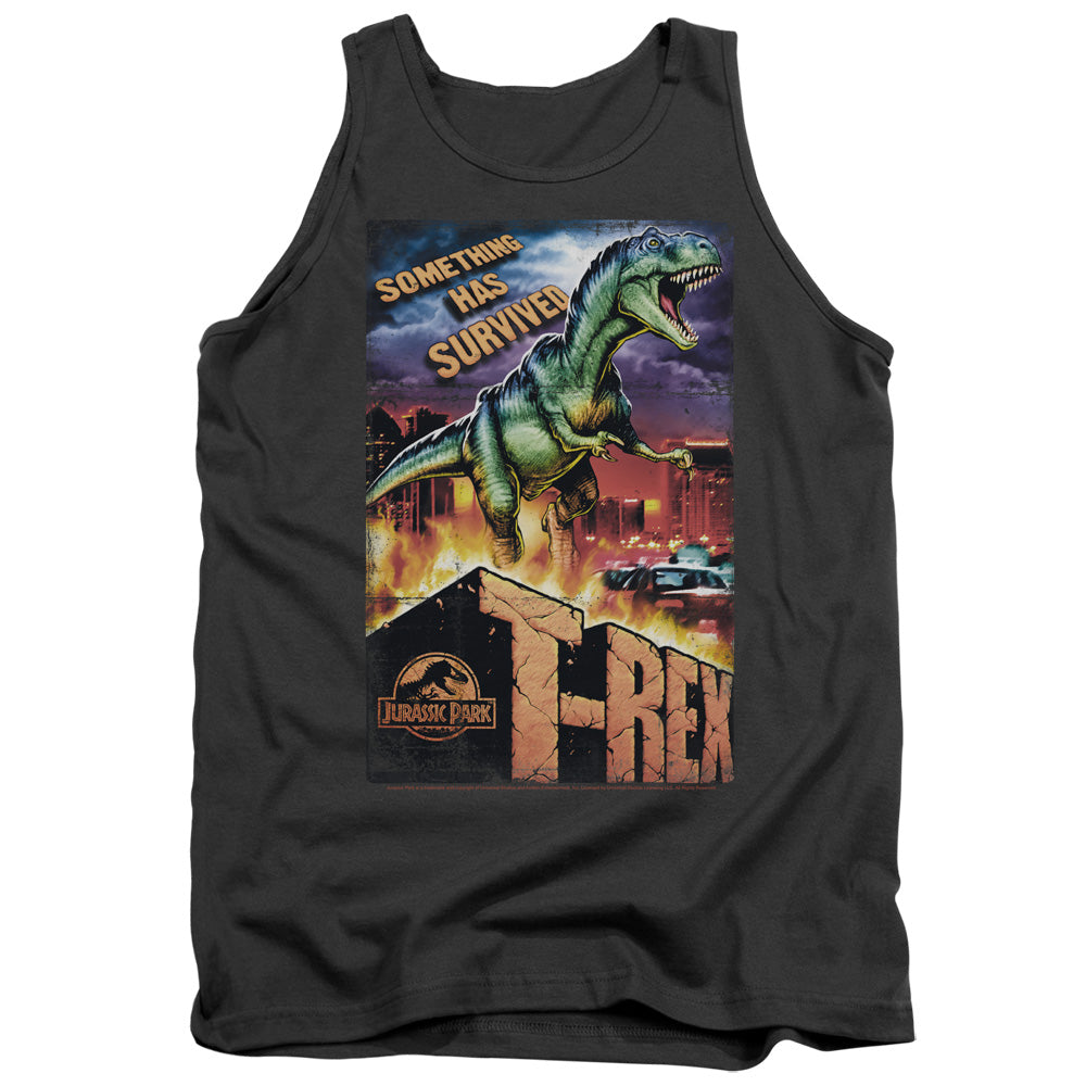 JURASSIC PARK/REX IN THE CITY - ADULT TANK - CHARCOAL