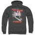 SHAUN OF THE DEAD/BASH EM - ADULT PULLOVER HOODIE - CHARCOAL