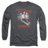 SHAUN OF THE DEAD/BASH EM - L/S ADULT 18/1 - CHARCOAL