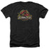 JURASSIC PARK/SOMETHING HAS SURVIVED - ADULT HEATHER - BLACK