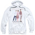SIXTEEN CANDLES/POSTER - ADULT PULLOVER HOODIE - WHITE