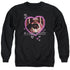 SIXTEEN CANDLES/CANDLES - ADULT CREWNECK SWEATSHIRT - BLACK