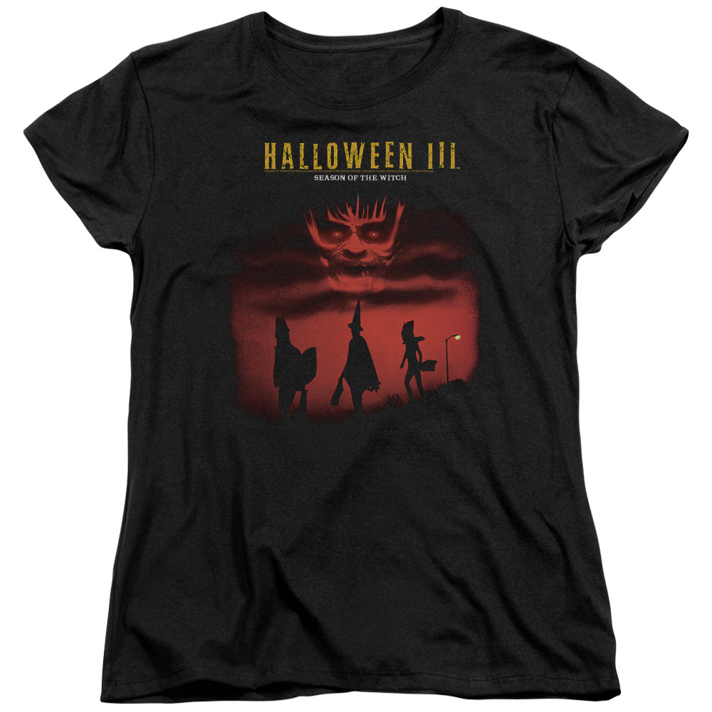 HALLOWEEN III/SEASON OF THE WITCH - S/S WOMENS TEE - BLACK