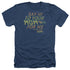 BACK TO THE FUTURE/SAY HI - ADULT HEATHER - NAVY