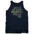 BACK TO THE FUTURE/SAY HI - ADULT TANK - NAVY