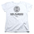 BACK TO THE FUTURE II/MR. FUSION LOGO - S/S WOMENS TEE - WHITE