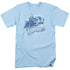 BACK TO THE FUTURE III/TIME TRAIN - S/S ADULT 18/1 - LIGHT BLUE - 3X - LIGHT BLUE