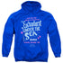 BACK TO THE FUTURE/UNDER THE SEA - ADULT PULLOVER HOODIE - ROYAL BLUE