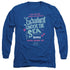BACK TO THE FUTURE/UNDER THE SEA - L/S ADULT 18/1 - ROYAL BLUE