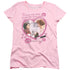 BREAKFAST CLUB/LIPSTICK - S/S WOMENS TEE - PINK