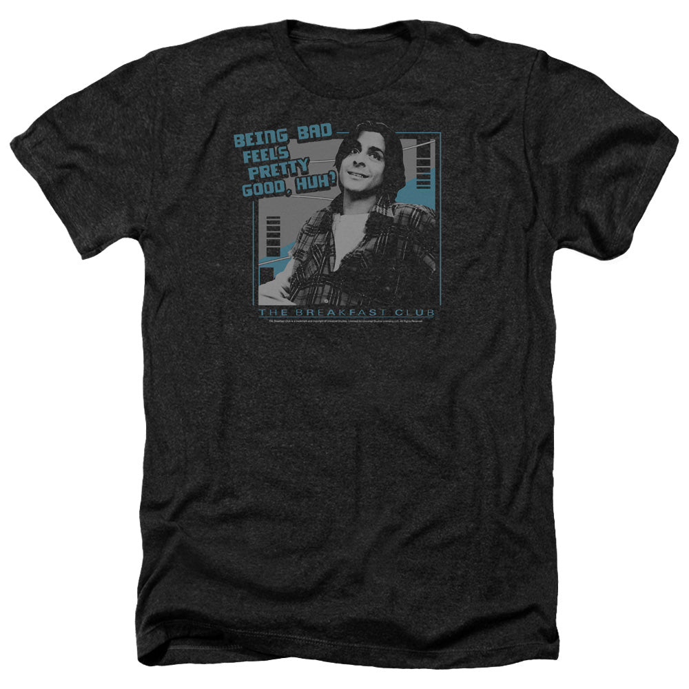 BREAKFAST CLUB/BAD - ADULT HEATHER - BLACK