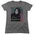 BREAKFAST CLUB/HEART DIES - S/S WOMENS TEE - CHARCOAL