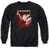 HALLOWEEN II/NIGHTMARE - ADULT CREWNECK SWEATSHIRT - BLACK