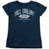 BACK TO THE FUTURE II/HILL VALLEY 2015 - S/S WOMENS TEE - NAVY