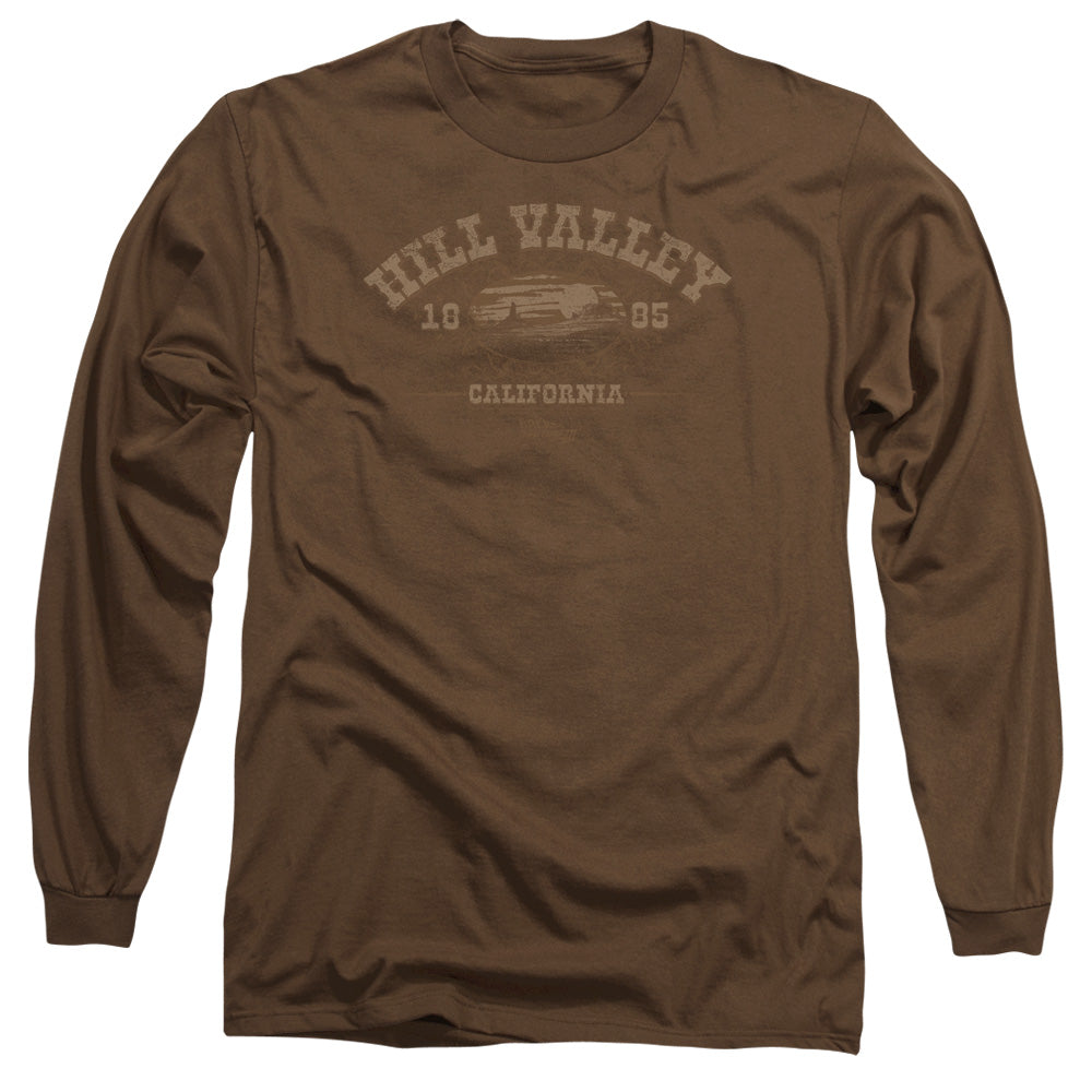 BACK TO THE FUTURE III/HILL VALLEY 1885 - L/S ADULT 18/1 - COFFEE