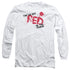 SHAUN OF THE DEAD/RED ON YOU - L/S ADULT 18/1 - WHITE
