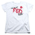 SHAUN OF THE DEAD/RED ON YOU - S/S WOMENS TEE - WHITE