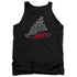 JAWS/DORSAL TEXT - ADULT TANK - BLACK
