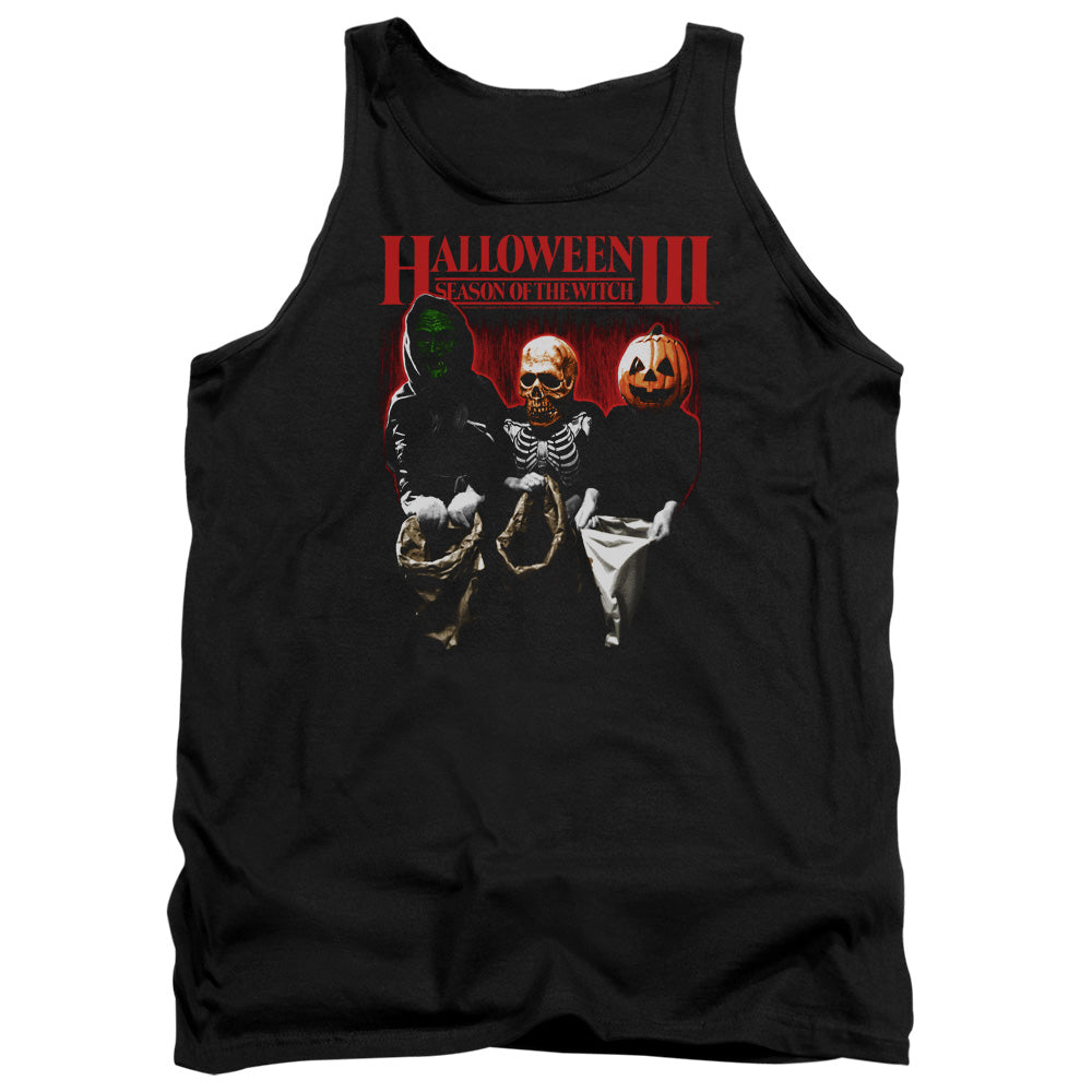 HALLOWEEN III/TRICK OR TREAT - ADULT TANK - BLACK