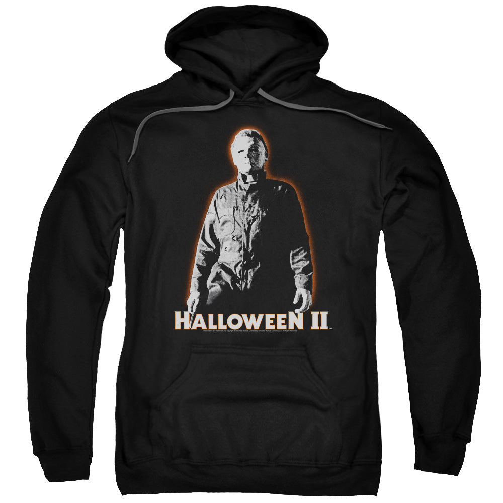 HALLOWEEN II/MICHAEL MYERS - ADULT PULLOVER HOODIE - BLACK