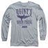 JAWS/QUINTS -  L/S ADULT 18/1  - ATHLETIC HEATHER