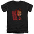 CHILDS PLAY 2/IN HEAVEN - S/S ADULT V-NECK 30/1 - BLACK