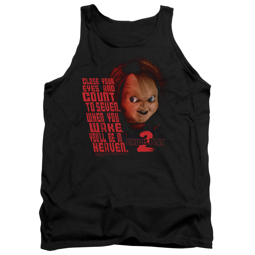 CHILDS PLAY 2/IN HEAVEN - ADULT TANK - BLACK
