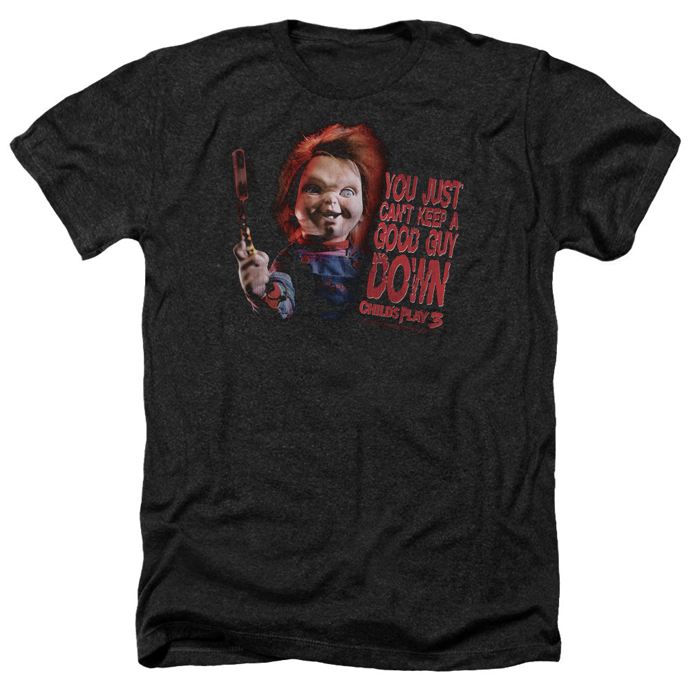 CHILDS PLAY 3/GOOD GUY - ADULT HEATHER - BLACK