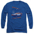 BACK TO THE FUTURE/LIGHTNING STRIKES - L/S ADULT 18/1 - ROYAL BLUE