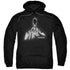 HALLOWEEN II/THE SHAPE - ADULT PULLOVER HOODIE - BLACK