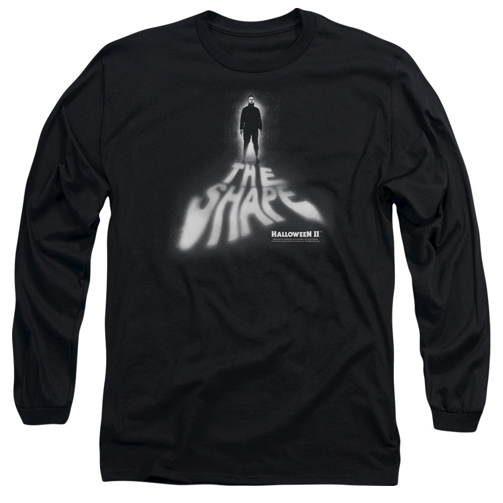 HALLOWEEN II/THE SHAPE - L/S ADULT 18/1 - BLACK