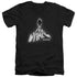 HALLOWEEN II/THE SHAPE - S/S ADULT V-NECK 30/1 - BLACK