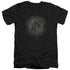HELLBOY II/BPRD STONE - S/S ADULT V-NECK 30/1 - BLACK