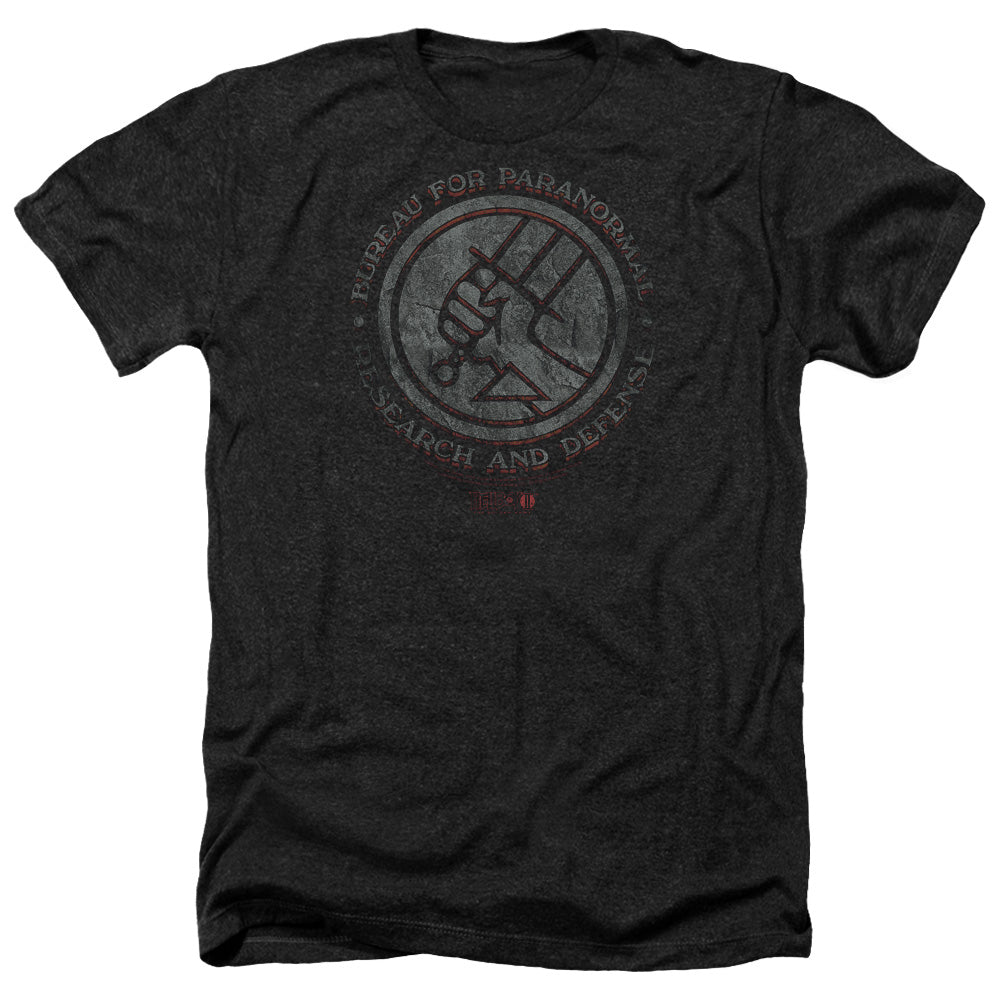 HELLBOY II/BPRD STONE - ADULT HEATHER - BLACK