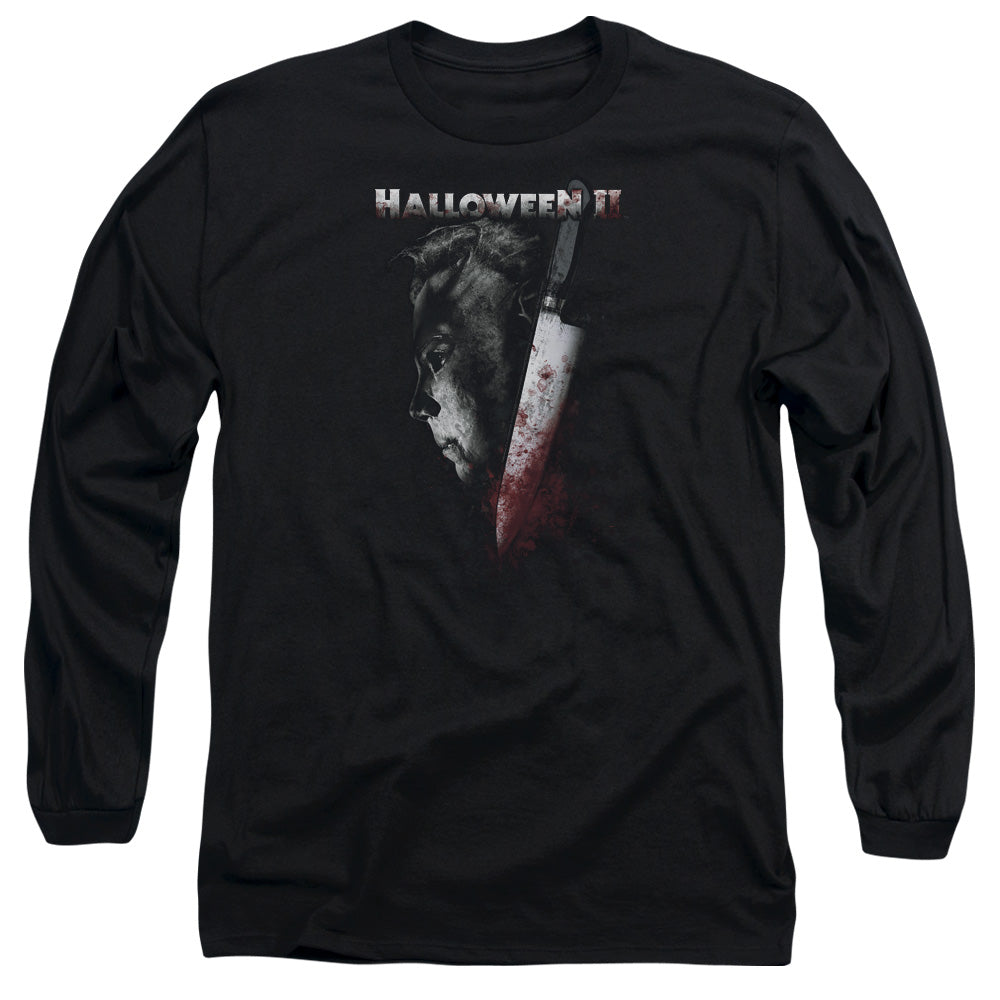 HALLOWEEN II/COLD GAZE - L/S ADULT 18/1 - BLACK