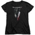 HALLOWEEN II/COLD GAZE - S/S WOMENS TEE - BLACK