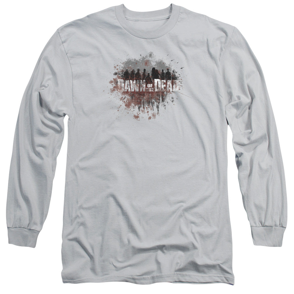 DAWN OF THE DEAD/CREEPING SHADOWS - L/S ADULT 18/1 - SILVER