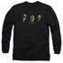 HALLOWEEN III/THREE MASKS - L/S ADULT 18/1 - BLACK