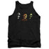 HALLOWEEN III/THREE MASKS - ADULT TANK - BLACK