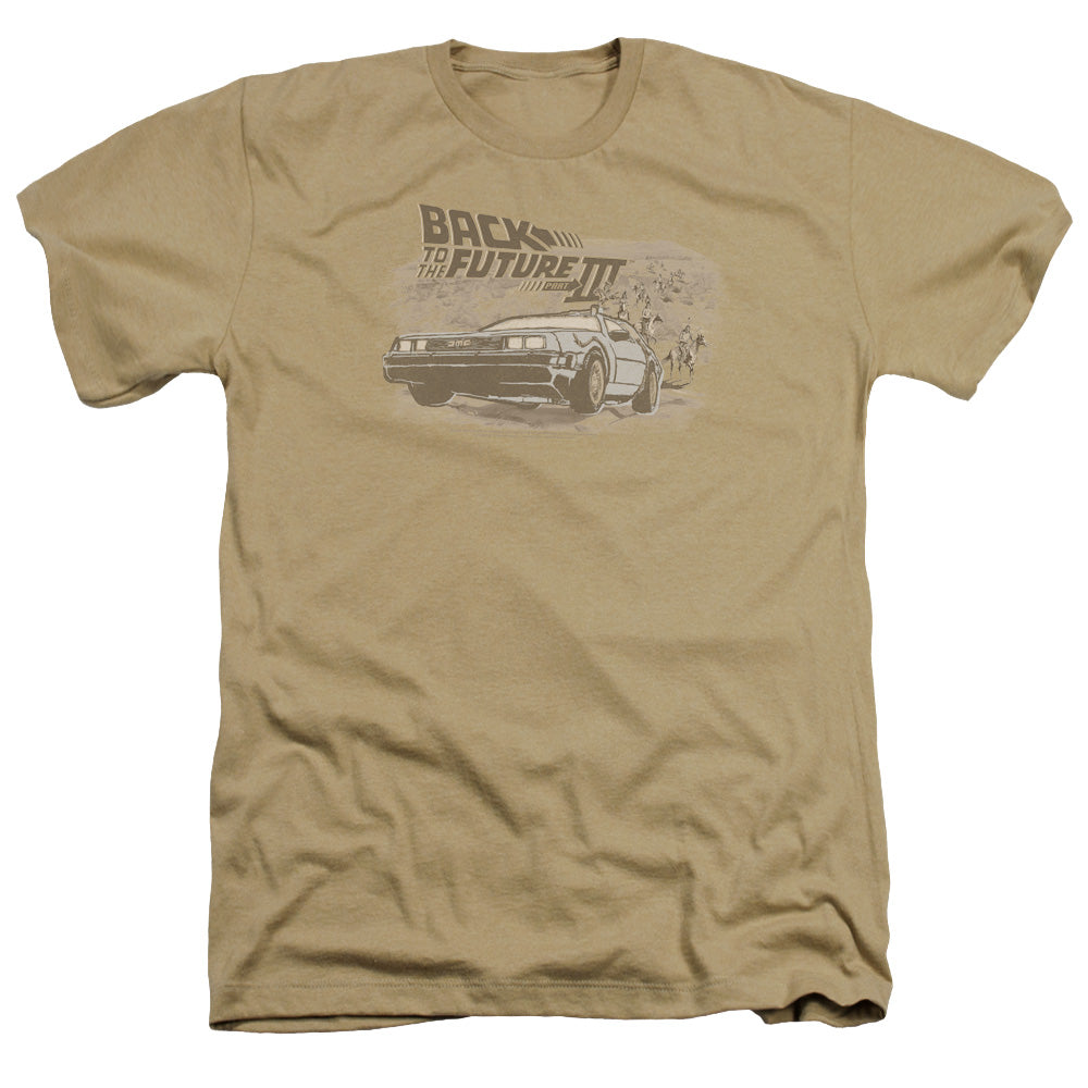 BACK TO THE FUTURE III/CARBOYS AND INDIANS - ADULT HEATHER - SAND