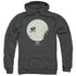 ET/IN THE MOON - ADULT PULLOVER HOODIE - CHARCOAL