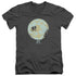 ET/IN THE MOON - S/S ADULT V-NECK 30/1 - CHARCOAL