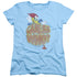 WOODY WOODPECKER/GUESS WHO - S/S WOMENS TEE - LIGHT BLUE