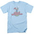 WOODY WOODPECKER/RETRO FADE - S/S ADULT 18/1 - LIGHT BLUE
