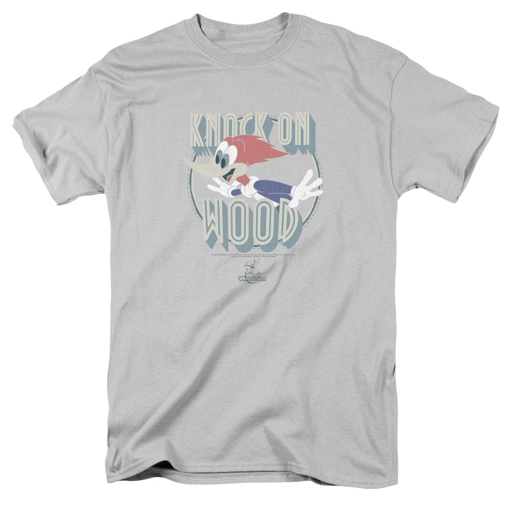 WOODY WOODPECKER/KNOCK ON WOOD - S/S ADULT 18/1 - SILVER
