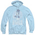 CHILLY WILLY/ICE COLD - ADULT PULLOVER HOODIE - LIGHT BLUE - 2X  LIGHT BLUE